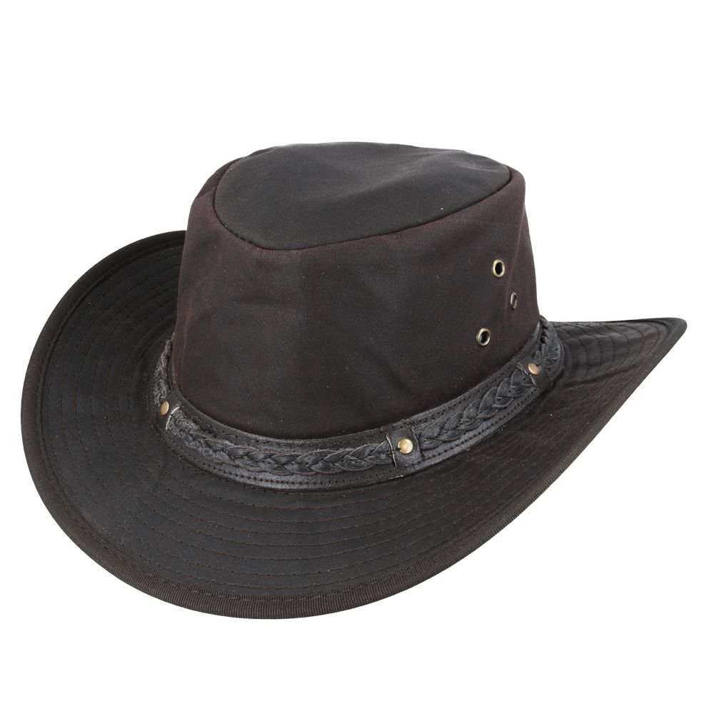 Gladwin Bond Aussie Bush Style Western Outback Cotton Cowboy Hat