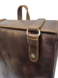 Leather Cowhide Backpack