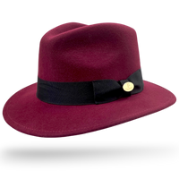Bullantic Wool Felt Crushable Fedora Hat