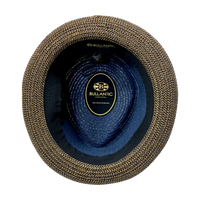Bullantic Paper Straw Diamond Crown Hat
