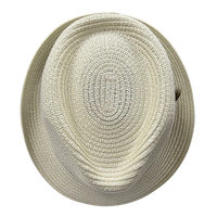 Summer Paper Straw Trilby Hat