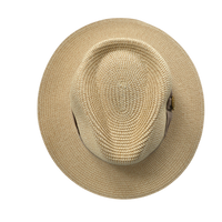 Summer Straw Fedora Hat