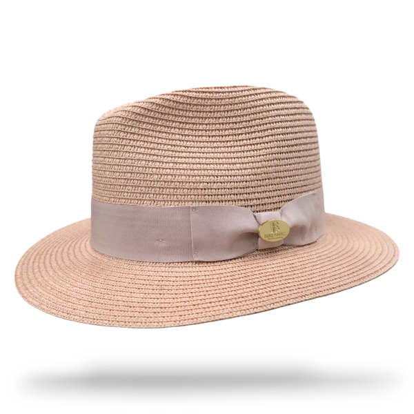 Bullantic Summer Paper Straw Fedora Hat