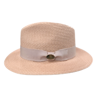 Bullantic Summer Paper Straw Fedora Hat