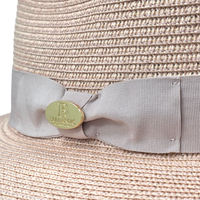 Bullantic Summer Paper Straw Fedora Hat