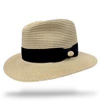 Maz Summer Paper Straw Fedora Hat