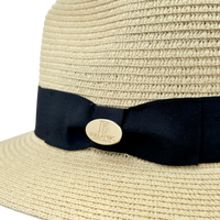 Maz Summer Paper Straw Fedora Hat