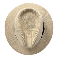 Maz Summer Paper Straw Fedora Hat