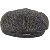 Harris Tweed Wool Flat Cap