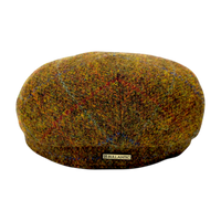 Harris Tweed Wool Flat Cap