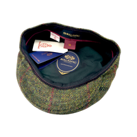 Harris Tweed Wool Flat Cap