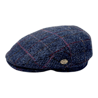 Harris Tweed Wool Flat Cap