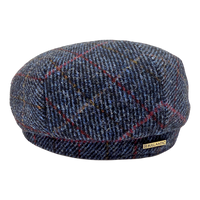 Harris Tweed Wool Flat Cap