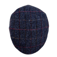 Harris Tweed Wool Flat Cap
