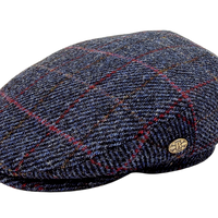 Harris Tweed Wool Flat Cap
