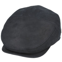 Premium Sheep Skin Leather Gladwin Bond Hatters London Flat Cap