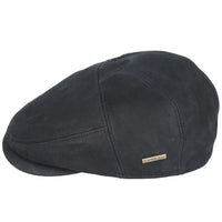 Premium Sheep Skin Leather Gladwin Bond Hatters London Flat Cap