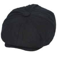 Maz 8 Panel Newsboy Cap With Elastic At The Back