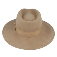 Bullantic Premium Maz Wide Brim Wool Crushable Fedora Hat