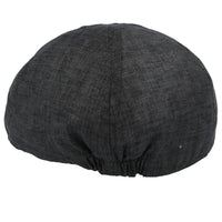 Maz Linen Six Panel Flat Cap
