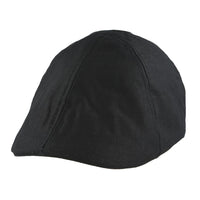 Maz Duckbill Linen Six Panel Flat Cap
