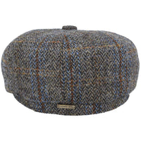 Harris Tweed Wool Newsboy Cap