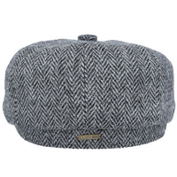 Harris Tweed Wool Herringbone Newsboy Cap