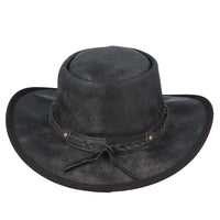Gladwin Bond Waxed Aussie Bush Style Western Outback Leather Cowboy Hats