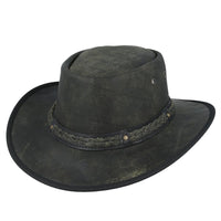 Gladwin Bond Waxed Aussie Bush Style Western Outback Leather Cowboy Hats