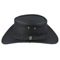 Real Leather Gladwin Bond Australian Style Buffalo Cowboy Hat