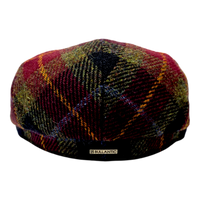 Tartan Harris tweed Flat Cap