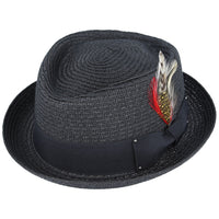 Bullantic Paper Straw Diamond Crown Hat