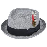 Bullantic Paper Straw Diamond Crown Hat