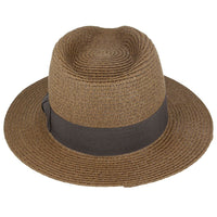 Bullantic Summer Paper Straw Fedora Hat