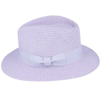 Bullantic Summer Paper Straw Fedora Hat