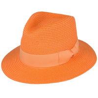 Bullantic Summer Paper Straw Fedora Hat