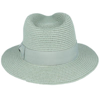 Bullantic Summer Paper Straw Fedora Hat
